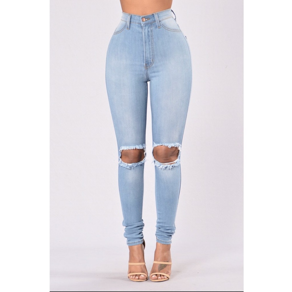 FashionNova Tough Luck Jeans